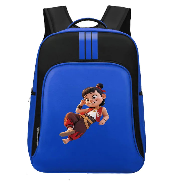 Unisex Canvas Backpack with Large Capacity for Students and Travelers Fashionable and Lightweight School Bag for Men and Women