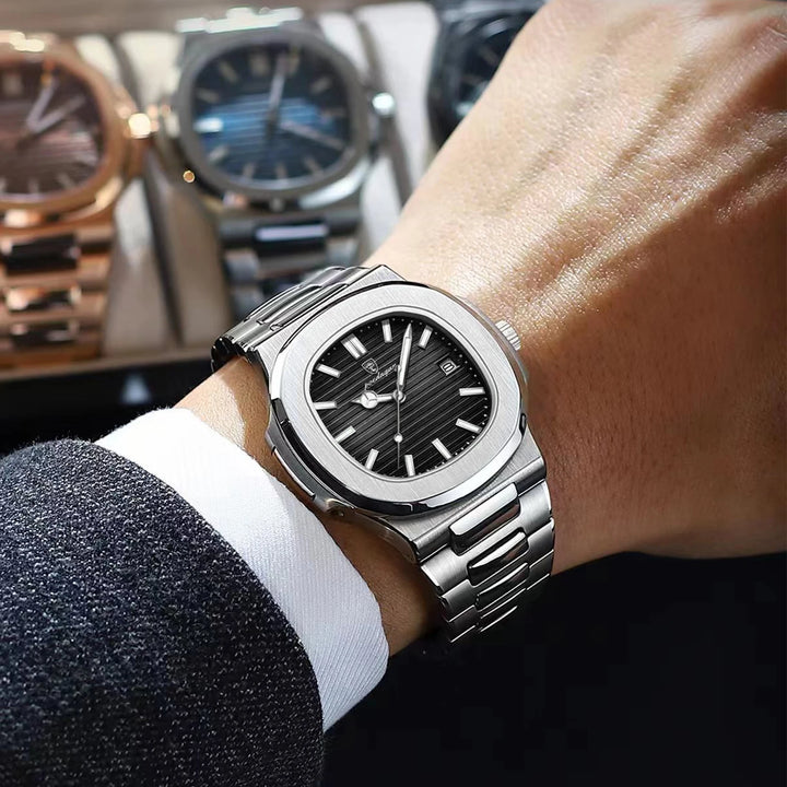 POEDAGAR Luxury Sports Watch for Men