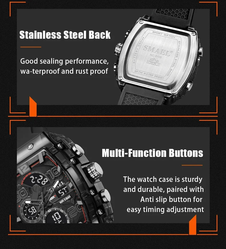 SMAEL 8109 Men's Sports Watch