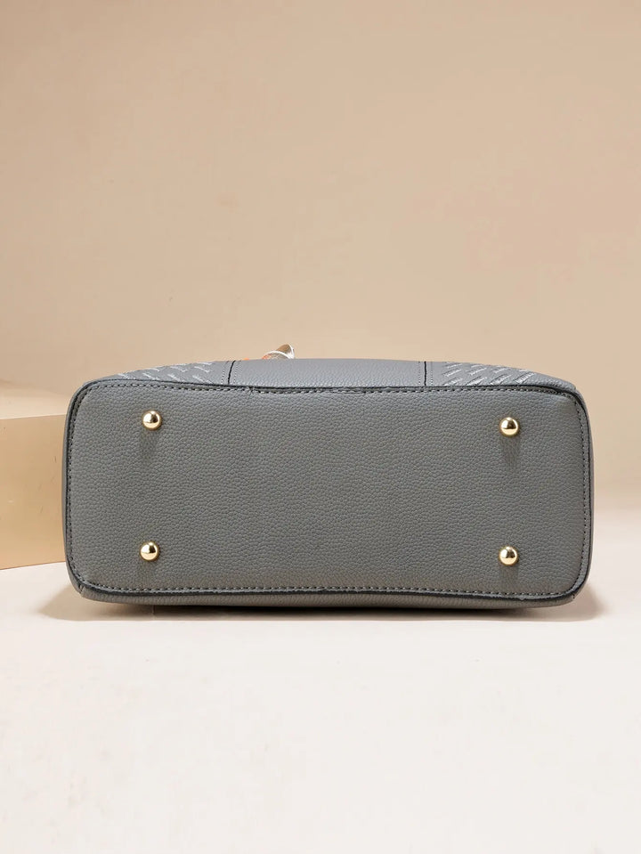 Fashionable Embroidered Handbag for Women, Crossbody, Flow, Su, Large Capacity Women's Shoulder Bag