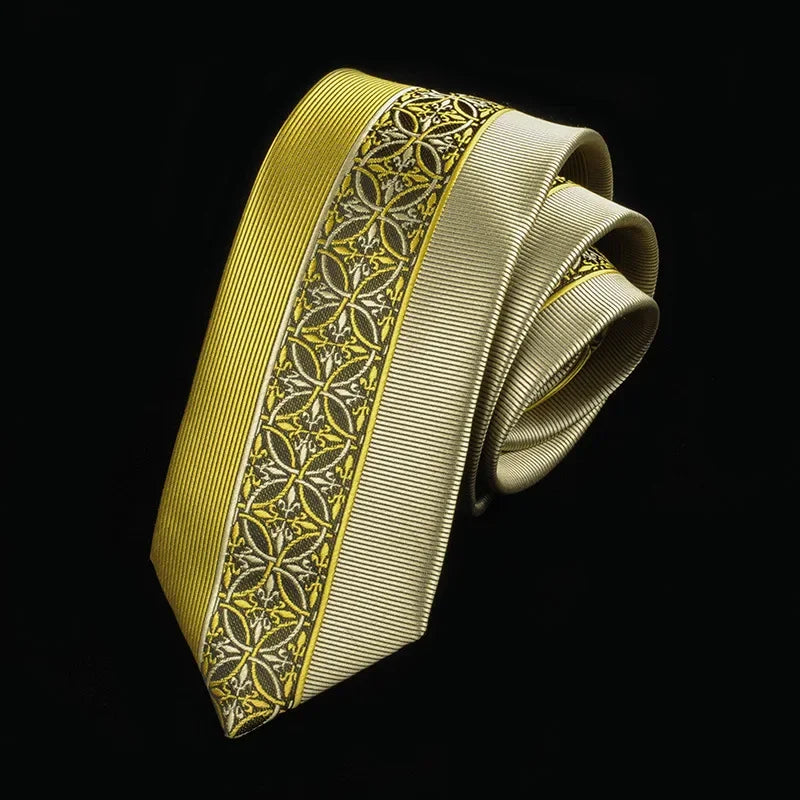 Creative 6cm Necktie – Men’s Groom & Wedding Accessories