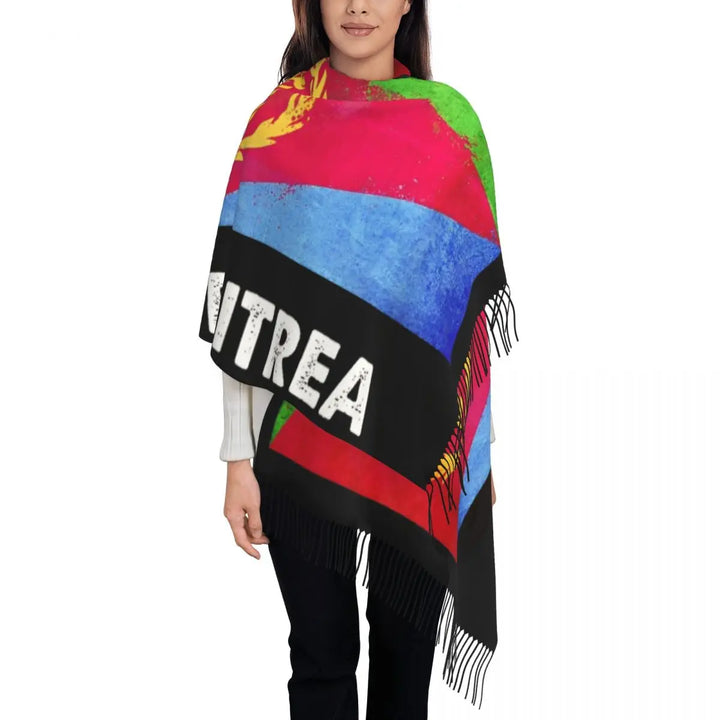 Eritrean Pride Scarf – Custom Bufanda & Holiday Wrap