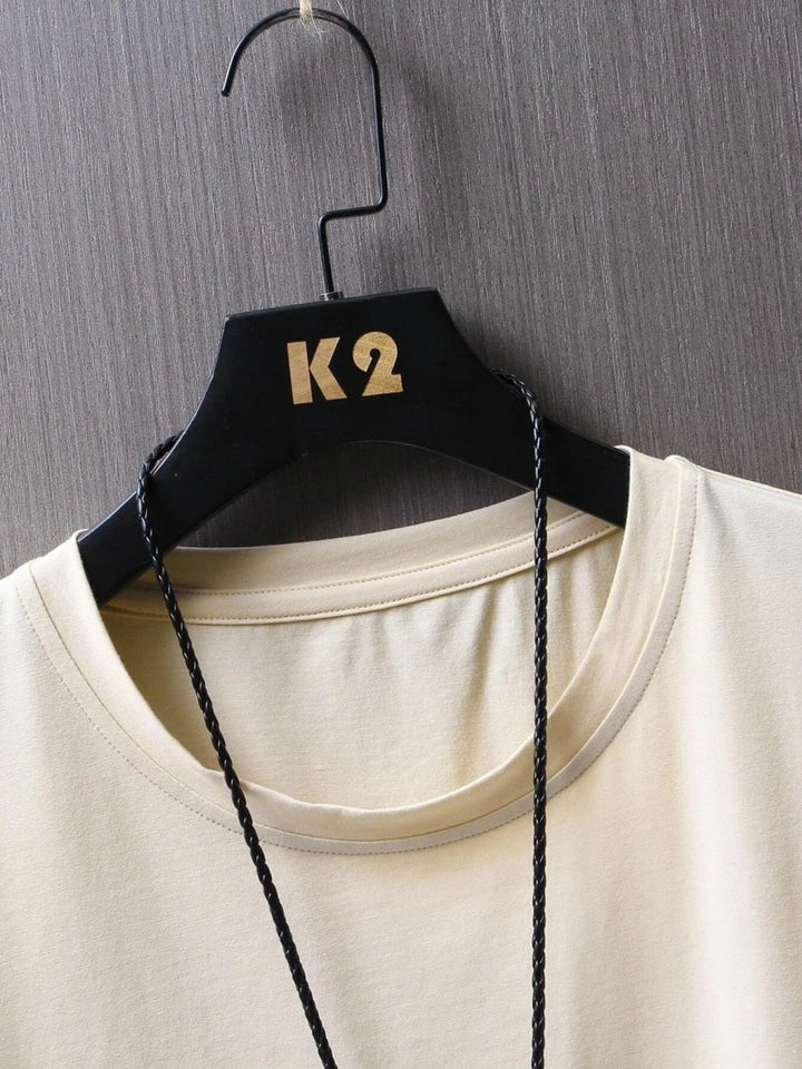 Minimalist Smile Tee – Street Style Summer Top