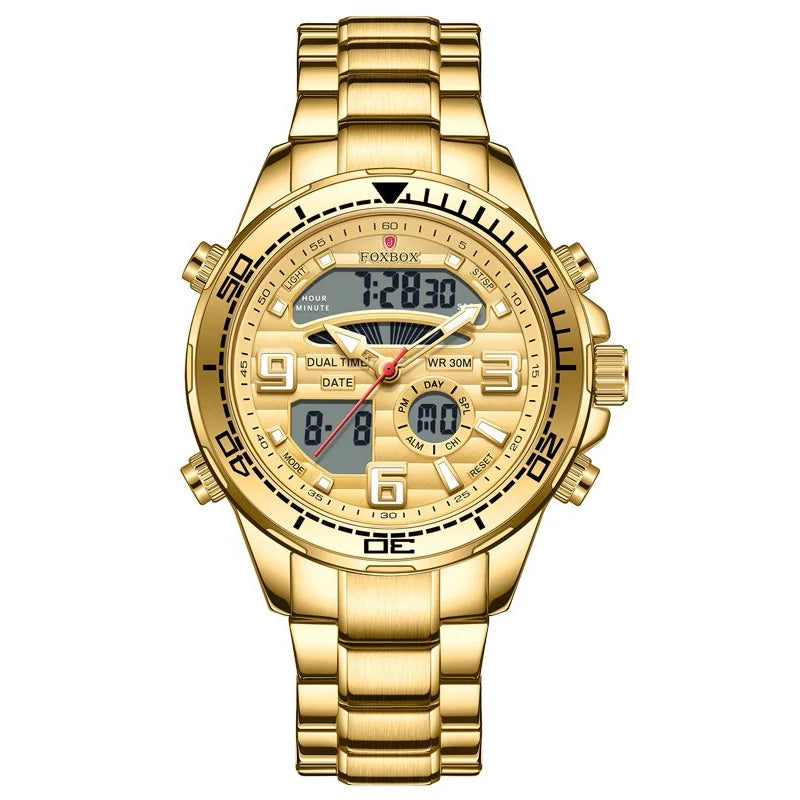 Top Brand Luxury Watch – Waterproof Digital Quartz Wristwatch for Men