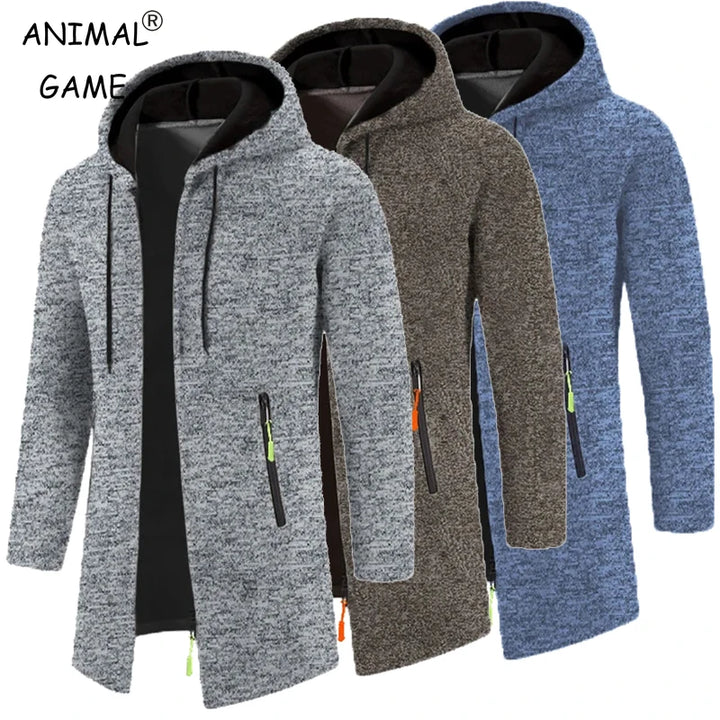 Men's Oversized Zip Hoodie