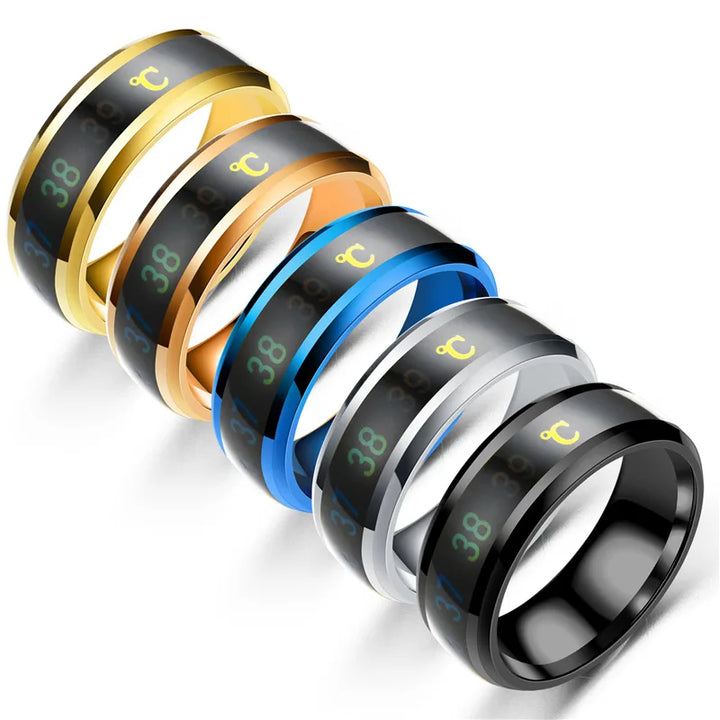 PulseSync™ – Color-Changing Stainless Steel Ring