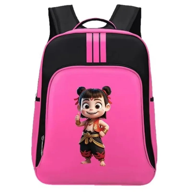 Unisex Canvas Backpack with Large Capacity for Students and Travelers Fashionable and Lightweight School Bag for Men and Women