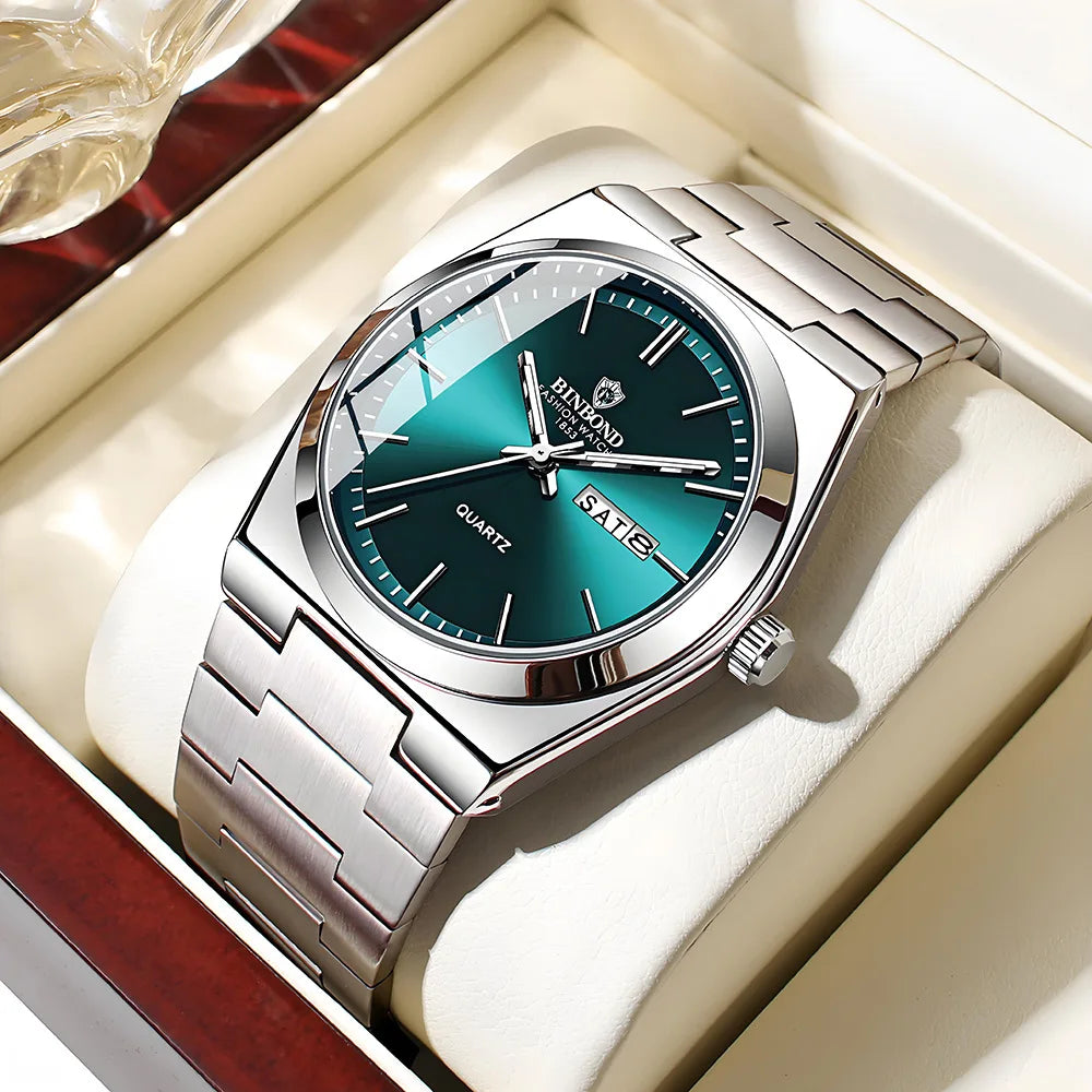 UTHAI Men's Luxury Quartz Watch