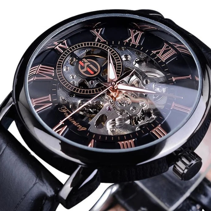 LuxTime™ – Men’s Fully Automatic Mechanical Watch