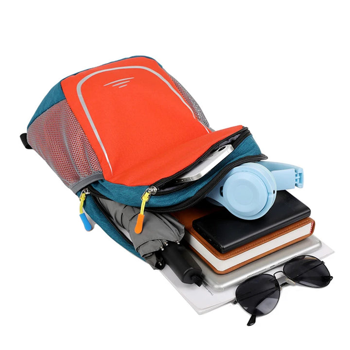 Unisex Waterproof Backpack Wear-Resistant Lightweight Large Capacity Camping Hiking Outdoor Travel Sport Cycling Portable Bag