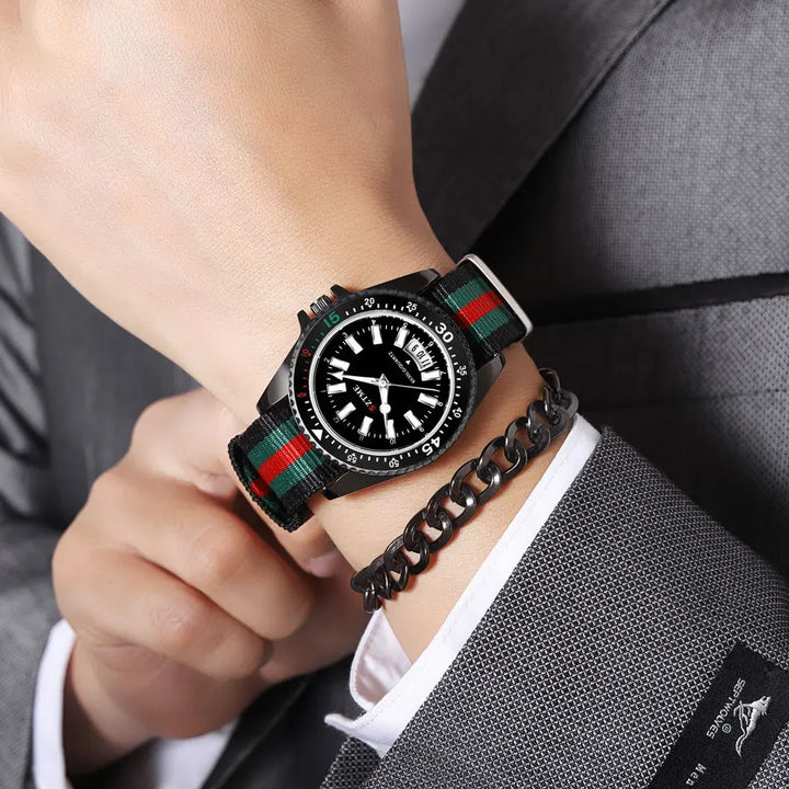 Nylon Strap Quartz Watch