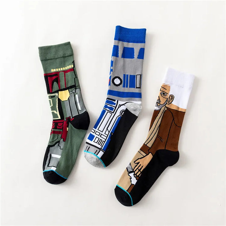 1 pair Autumn Winter Anime Socks Movie Men socks Cosplay Socks Skateboard sock Long Casual versatile Novelty Women's Socks 37-45