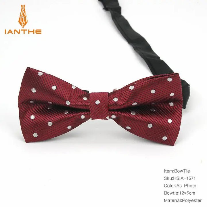 Men's Formal Silk Bow Tie – Wedding & Business Wear