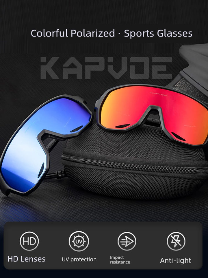 Kapvoe Outdoor Myopia Road Men and Women Riding Glasses
