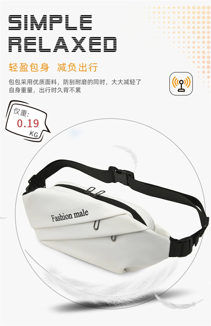 Fashion Crossbody Chest Bag – Durable Sling Bag for Men & Women