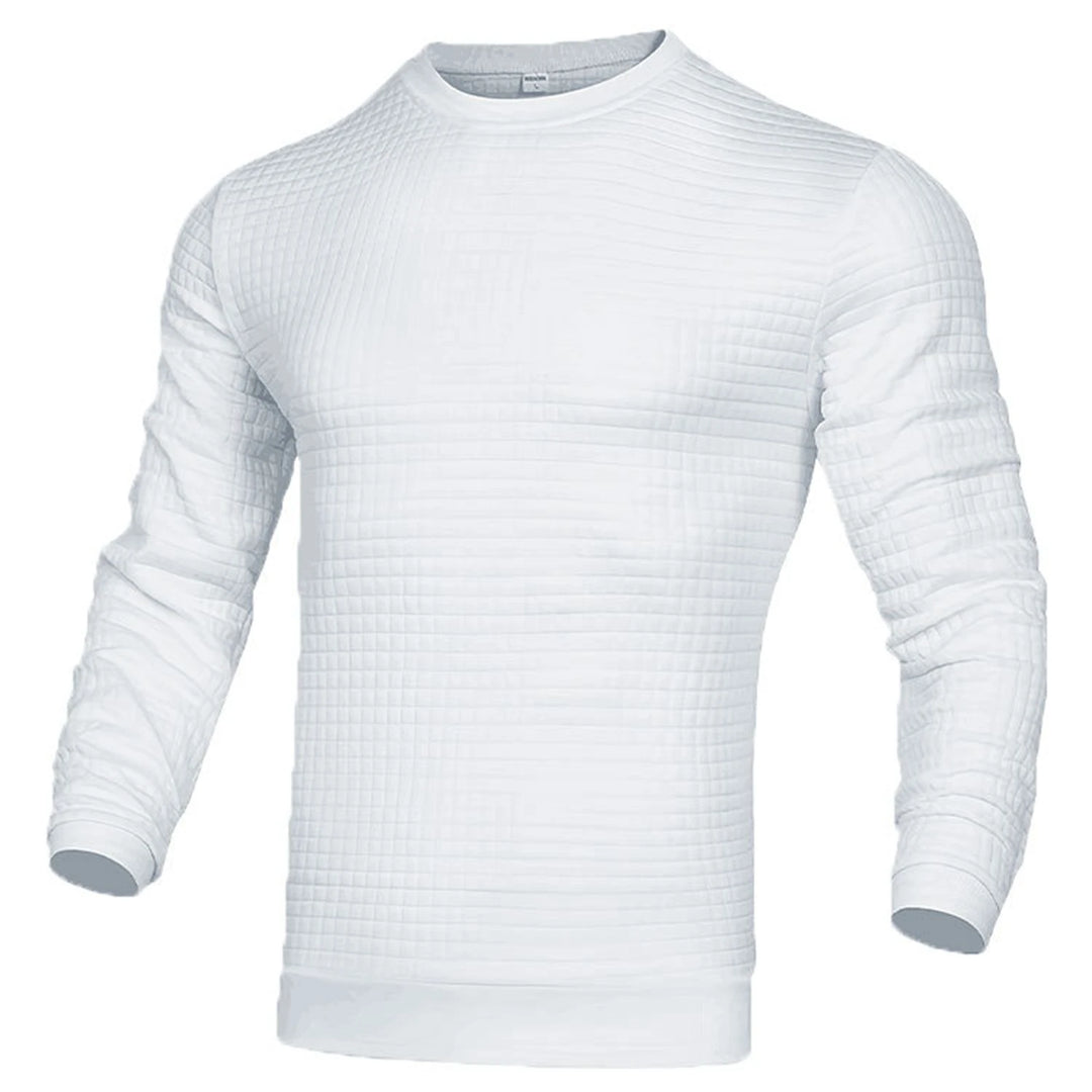 Men's Waffle Check Hoodie