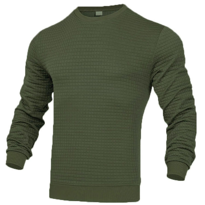 Men's Waffle Check Hoodie