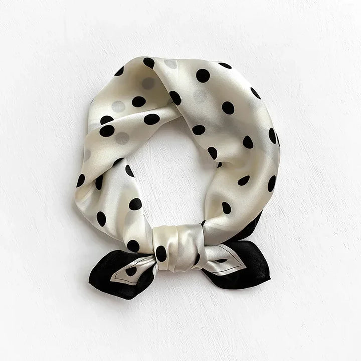 Mulberry Silk Square Scarf – Luxury Bandana & Headwrap for Women