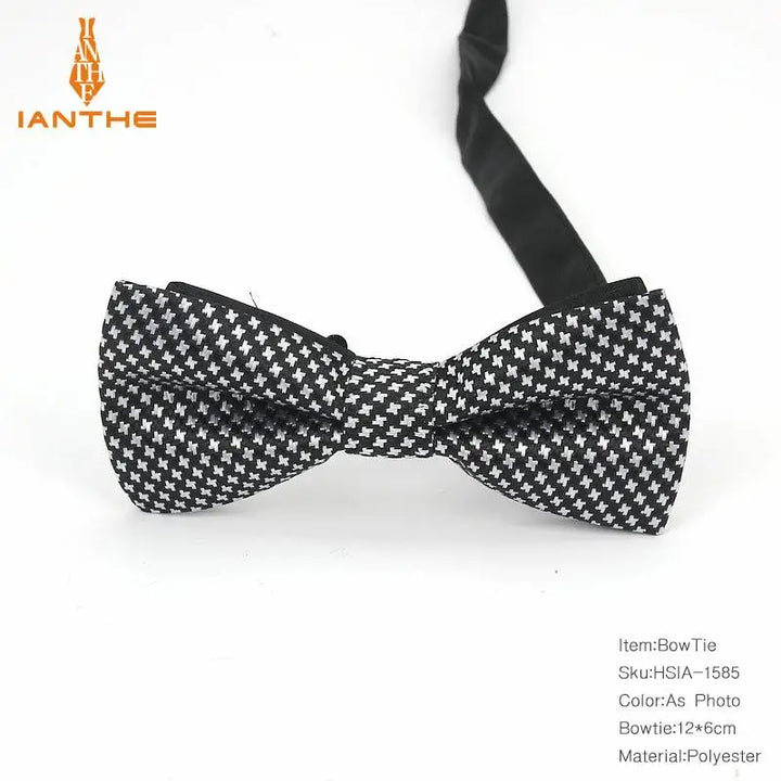 Men's Formal Silk Bow Tie – Wedding & Business Wear