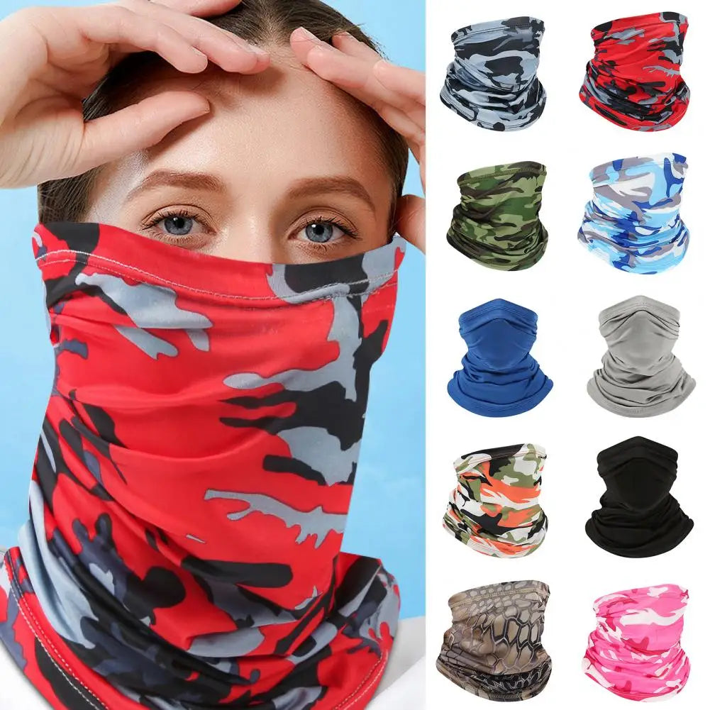 Outdoor Sport Neck Gaiter – Quick-Drying UV Scarf for Motorcycling