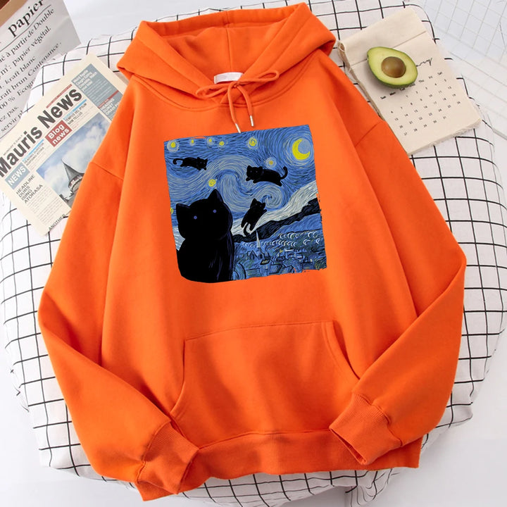 Starry Cat Hoodie