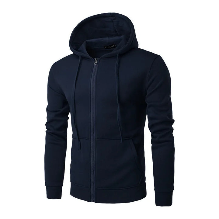 Men's Slim Fit Zip Hoodie