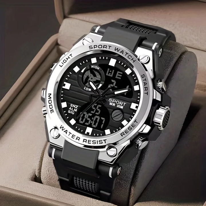 EliteTime™ – Men’s Luxury Business Watch with Calendar