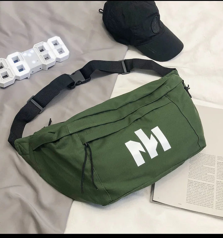 Unisex Fanny Pack – Large Capacity Waist & Chest Bag for Travel & Street Trend
