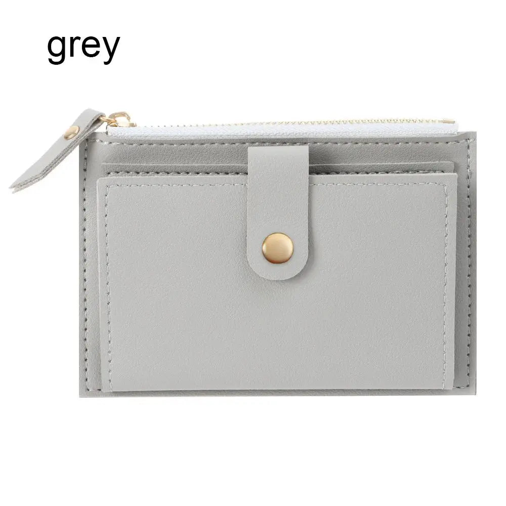 Cute Mini PU Leather Wallet – Coin Purse & Card Holder