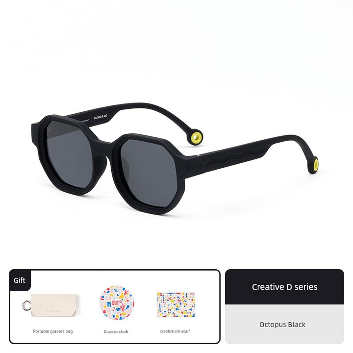 Olivioco Creative Parent-Child Eye Protection Men's and Women's Sunglasses