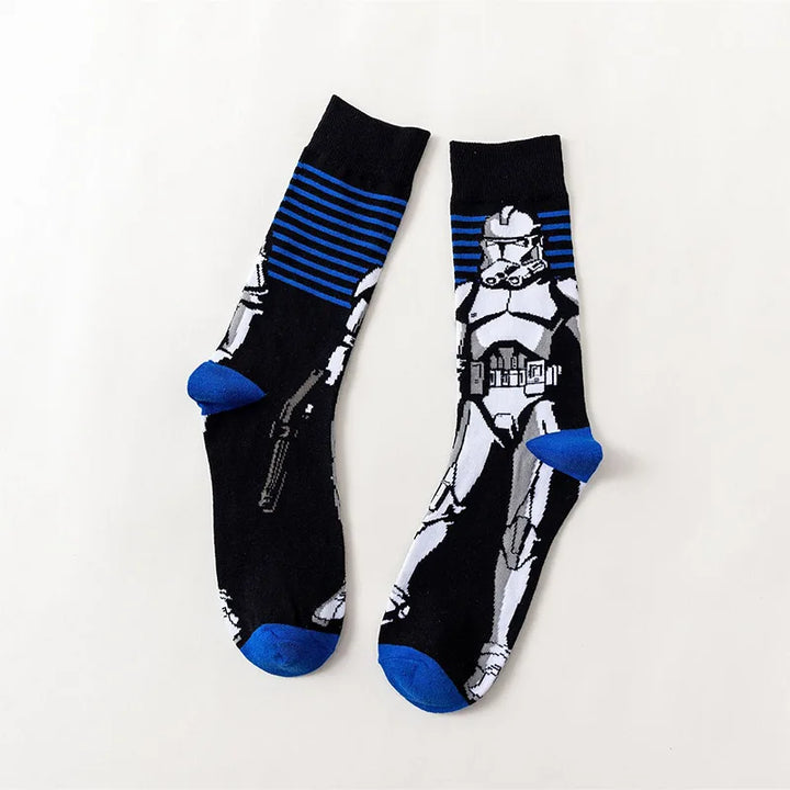 1 pair Autumn Winter Anime Socks Movie Men socks Cosplay Socks Skateboard sock Long Casual versatile Novelty Women's Socks 37-45