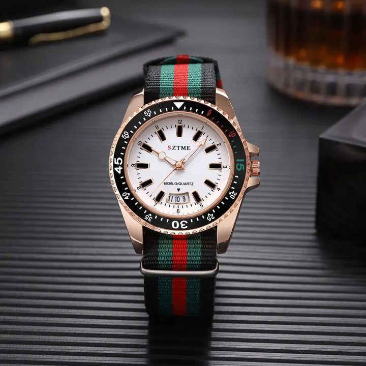 Nylon Strap Quartz Watch