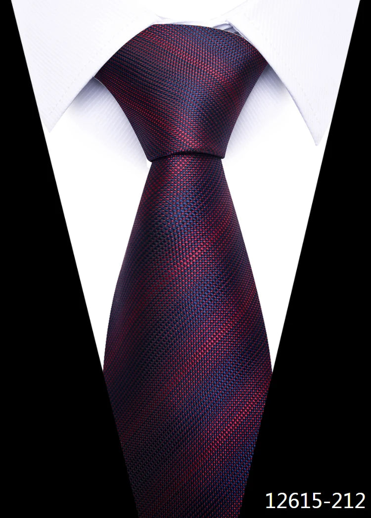 Tie Gravatas Fashion Wholesale Woven 8 cm Necktie Wedding Accessories Blue Man Dot Fit Group Party Office