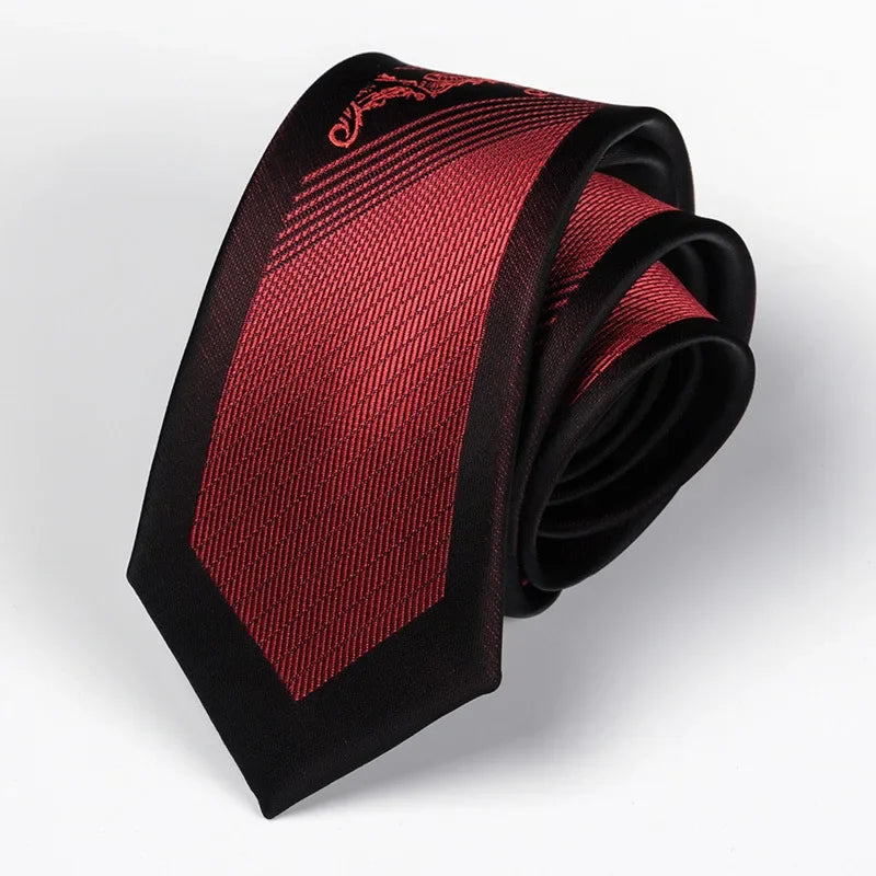 Creative 6cm Necktie – Men’s Groom & Wedding Accessories