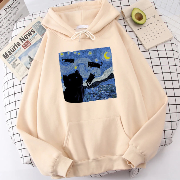 Starry Cat Hoodie