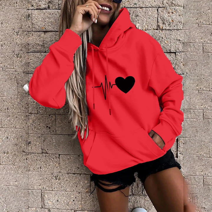 Women's Fun Print Pullover Hoodie