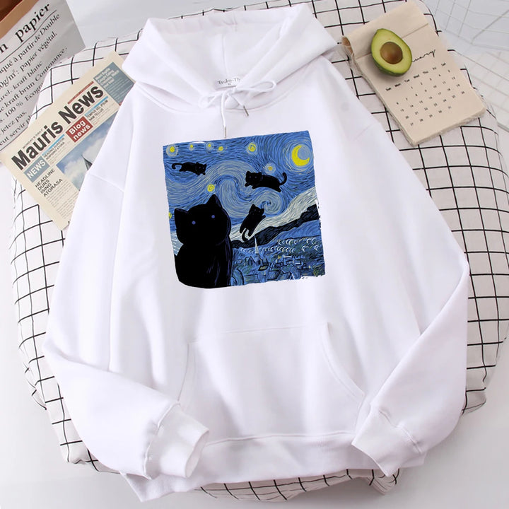 Starry Cat Hoodie