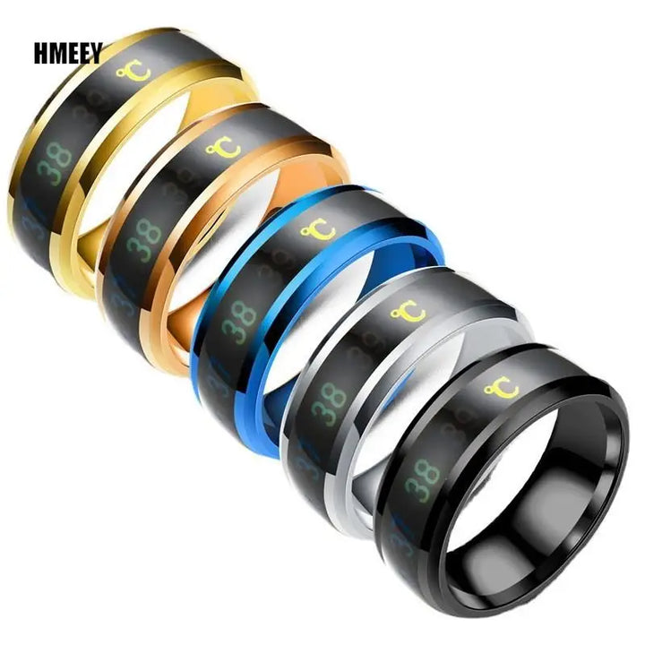 TempVibe™ – Intelligent Mood Ring for Men & Women