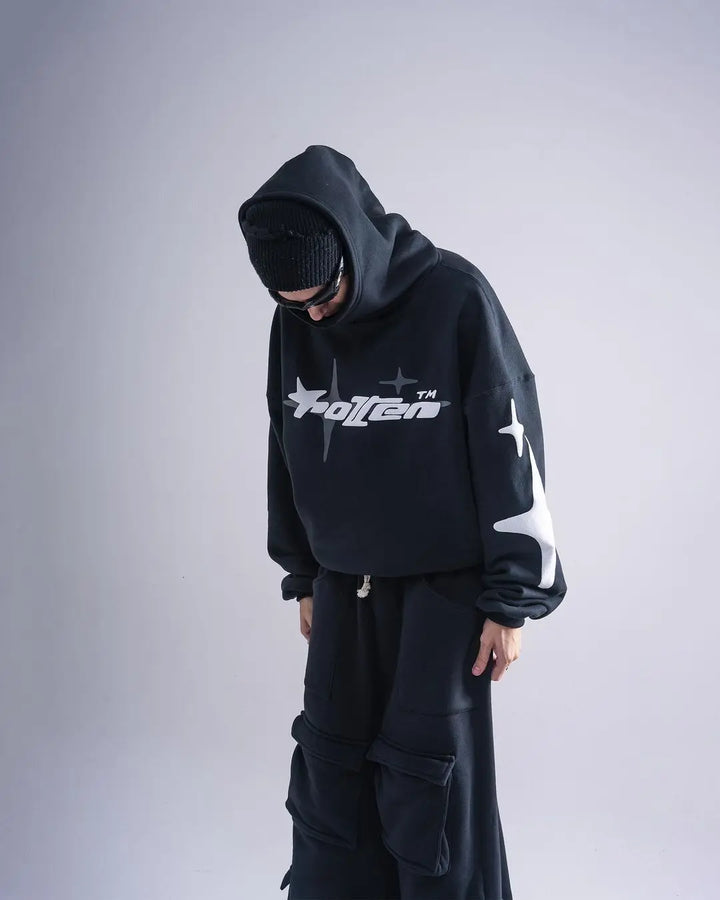 Retro Gothic Y2K Hoodie