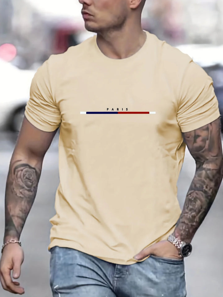 Paris Print Hoodie Tee
