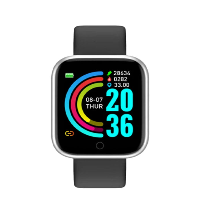 Bluetooth Smartwatch – Digital Fitness & Sleep Monitor for Men & Women