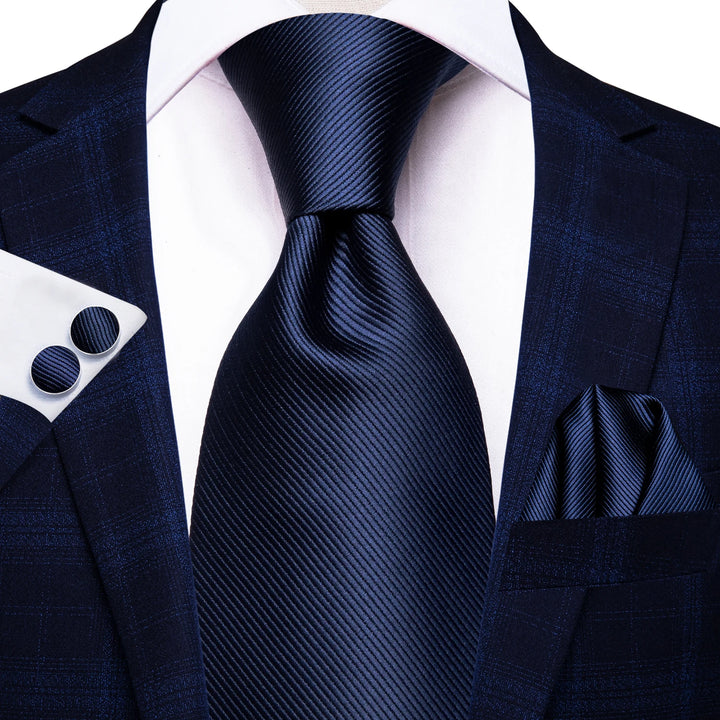 Hi-Tie 8.5cm Business Black Solid Paisley 100% Silk Men's Tie Neck Strip Ties for Men Formal Luxury Wedding Neckties Gravatas