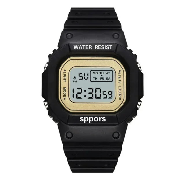 Transparent LED Sports Watch