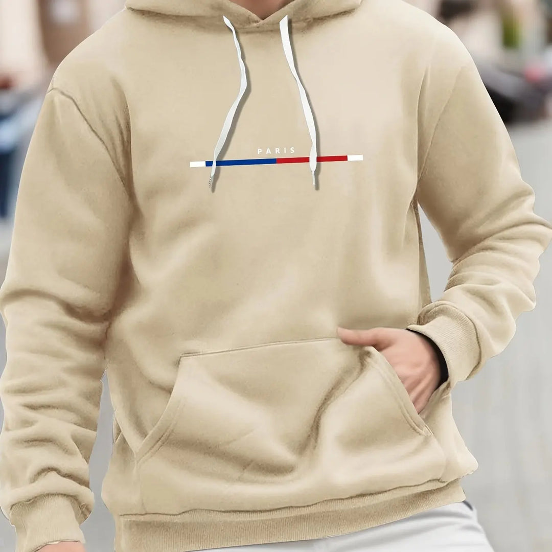 Paris Print Hoodie Tee