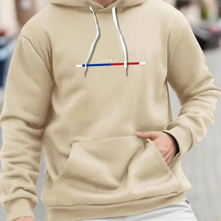 Paris Print Hoodie Tee