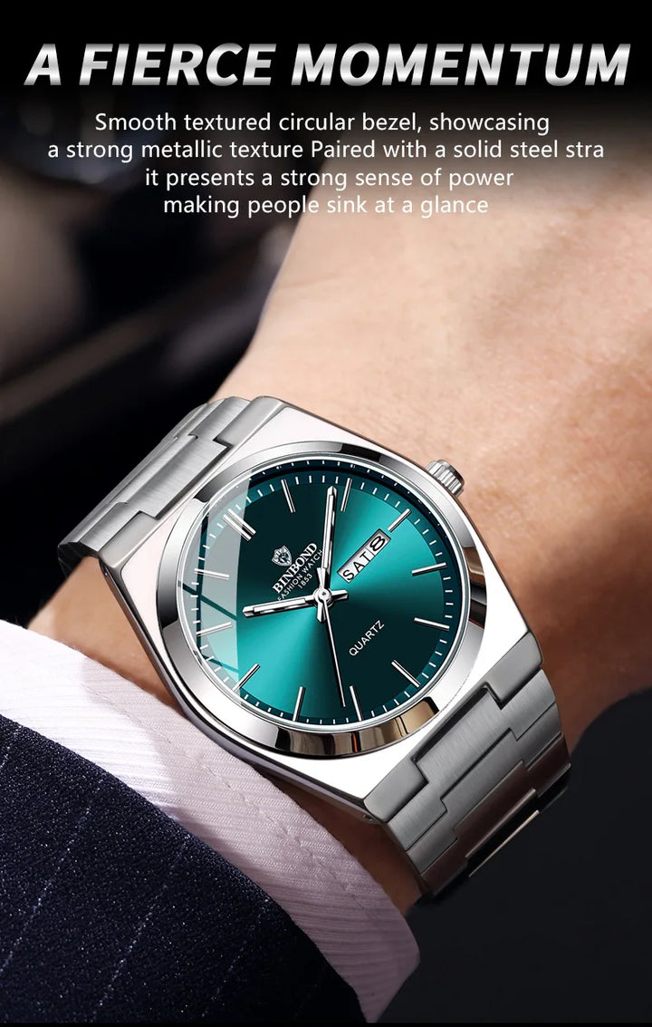 UTHAI Men's Luxury Quartz Watch
