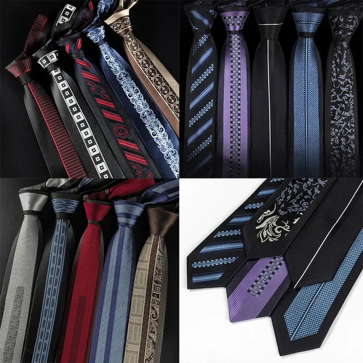 Creative 6cm Necktie – Men’s Groom & Wedding Accessories