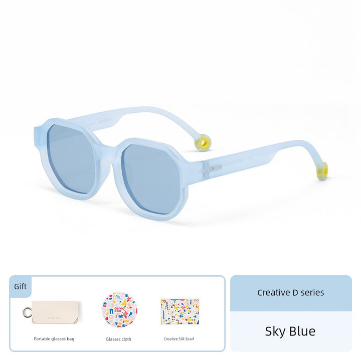 Olivioco Creative Parent-Child Eye Protection Men's and Women's Sunglasses