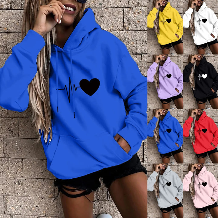 Women's Fun Print Pullover Hoodie