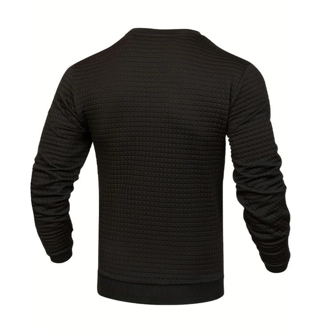 Men's Waffle Check Hoodie